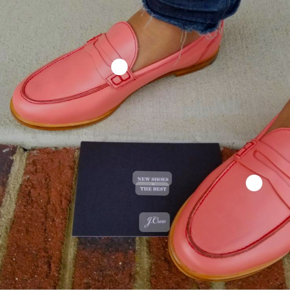 BRAND NEW - SOLD OUT J CREW Ryan penny loafers in leather Size 7